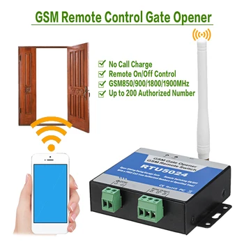 RTU5024 GSM Kapısı Açıcı Röle uzaktan kumandalı kapı Erişim Anahtarı Ücretsiz Çağrı 850/900/1800/1900MHz