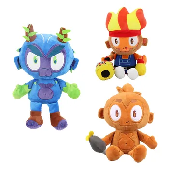 Kawaii Balonlar TD6 Oyunu peluş oyuncaklar Yumuşak Maymun Doldurulmuş Hayvanlar Peluş Sevimli Anime Oyunu Şekil Dart maymun oyuncakları Çocuklar için Hediye