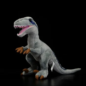 26 cm Yüksek Sevimli Velociraptor Dinozor peluş oyuncak Gerçekçi Ejderha Dolması Hayvan Oyuncaklar Doğum Günü Hediyeleri İçin Çocuk Erkek Kız