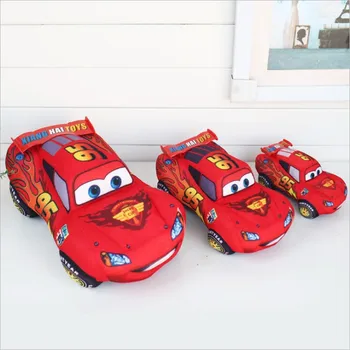 Disney Pixar Arabalar Çocuk Oyuncakları 17cm 25cm 35cm McQueen peluş oyuncaklar Sevimli Karikatür Arabalar peluş oyuncaklar Çocuklar İçin En İyi Hediyeler