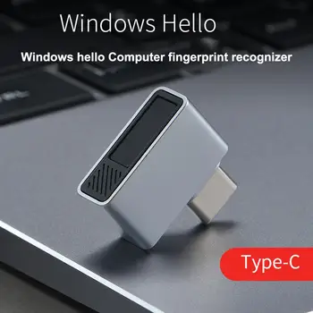 Bilgisayar Parmak İzi Okuyucu Biyometrik Tarayıcı Giriş Kilidini Parmak İzi Kaydedici İçin Uyumlu Windows 10 / 11 Hello Win7 / 8