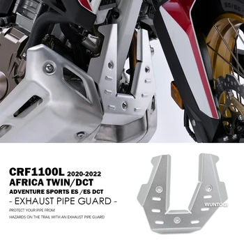 CRF1100L Afrika e n e n e n e n e n e n e n e n e n e Aksesuarları Honda CRF 1100L 2020-2022 Macera Spor ES ADV Motosiklet Egzoz Borusu Koruma CRF1100 L