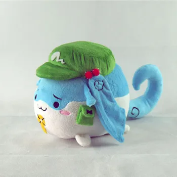 Anime Oyunu TouHou Projesi Cosplay Peluş Oyuncaklar Kawashiro Nitori Pet Kamishirasawa Topu Şekil Doll 36 cm Yumuşak Dolum Yastık