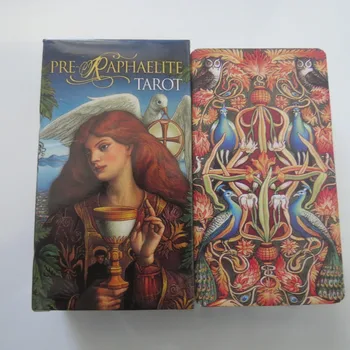 yeni Tarot güverte oracles kartları gizemli kehanet Raphaelite tarot kartları kadınlar kızlar için kart oyunu masa oyunu
