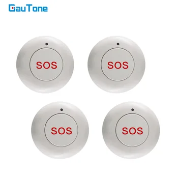 GauTone Kablosuz SOS Düğmesi Akıllı Ev Kapısı Güvenlik Kapı Zili Panik Acil Durum düğmesi 433 MHz Ev hırsız alarmı Sistemi