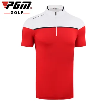 Yeni Yüksek Kaliteli Giyim erkek Kısa Gömlek İnce Kuru Fit Giyim Golf Tenis Beyzbol Spor Giyim Nefes