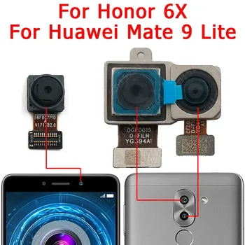 Orijinal Huawei Mate 9 Lite Onur 6X Ön Arka Arka Kamera Frontal Ana Bakan Küçük Kamera Modülü Yedek Yedek parça