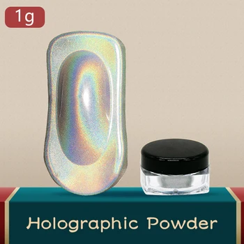 Holografik Toz Bukalemun Pigmentler Toz Kaplama Glitter 1g Otomotiv Boyama Araba Dekorasyon