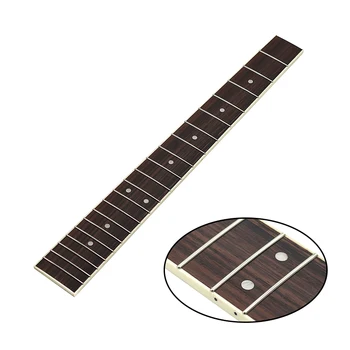 akustik gitar boyun klavye için 650 dize uzunluğu 20 Fret Tel Gül ahşap Abanoz klavye Frets ses noktası ile