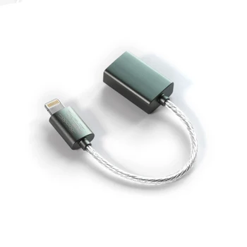 DD ddHiFi MFı06F Yıldırım USB-A USB OTG Ses Kablosu bağlamak için ıOS Cihazlar ile USB-A DAC / AMP