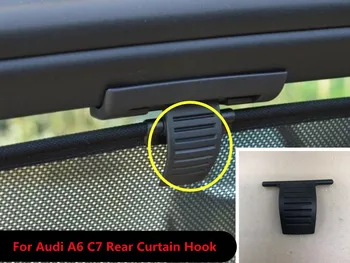 Uygun 12-18 Audi A6 C7 arka kapı güneşlik perde toka kolu stor perde kanca kolu