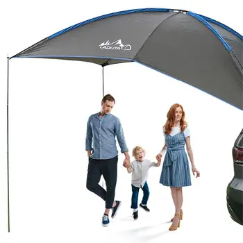 Araba Çatı Tente Su Geçirmez Yırtılmaya Dayanıklı Otomatik Kamp Çadırı Dayanıklı Araba Yan Tente Anti-UV Çadır Plaj Kamp Çadırı