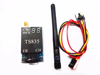 TS835 FPV 5.8 G 600 MW 48 / 40CH (2-6 S) Kablosuz Video AV Verici uçuş kontrolörü
