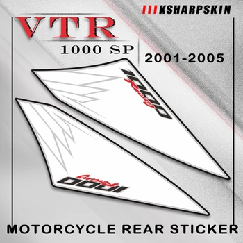 3D Jel Motosiklet Arka kaporta Koltuk Boya Scratch Koruyucu etiketler çıkartmaları HONDA VTR1000 SP1 SP2 1999 2001 - 2005 VTR 1000