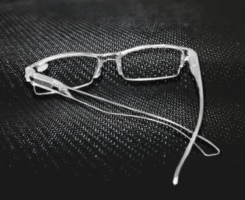 Bahar bacak strachable yeni moda pleksi cam şeffaf okuma gözlüğü + 1 ~ + 4 vintage okuma gözlüğü