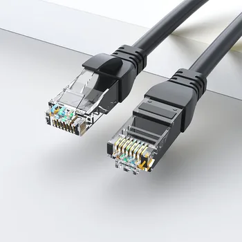 TL1792 bitmiş 1 m 1.5 m 2 M bitmiş RJ45 ağ kablosu bilgisayar kablosuz yönlendirici kablosu ile kristal kafa