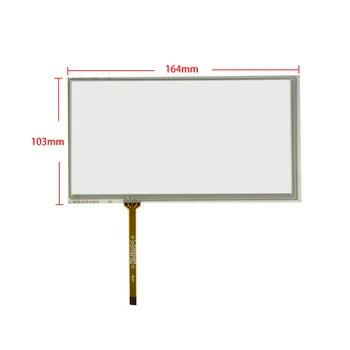 7 İnç 4 Telli Dirençli dokunmatik ekran paneli Sayısallaştırıcı TTL INNOLUX AT070TN83 V. 1 LCD Ekran