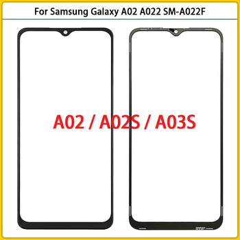 Yeni Samsung Galaxy A02 / A02S / A03S Dokunmatik Ekran LCD Ön Dış Dokunmatik Cam Panel A022 A025 Dokunmatik Ekran Cam Değiştirme