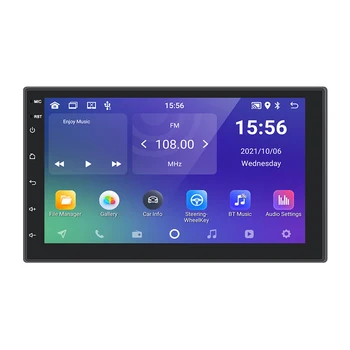 Android 10.1 Araba Stereo Carplay RDS FM Radyo Alıcısı 7 İnç Ekran Bluetooth WıFı AUX GPS EQ Bölünmüş Ekran Multimedya Oynatıcı
