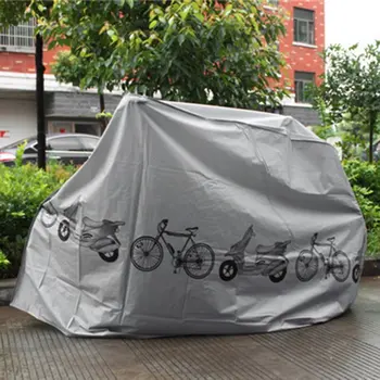Evrensel Bisiklet Yağmur ve Toz Geçirmez Kapak Açık Su Geçirmez UV Koruyucu Kapak Bisiklet Aksesuarları Bisiklet Elektrikli Motosiklet İçin