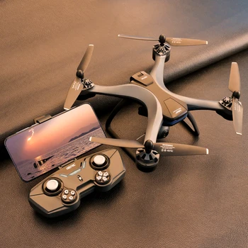 2021 YENİ F5 Profesyonel 4K HD geniş açı kamera Gimbal Drone Hava Fotoğrafçılığı WİFİ FPV GPS rc dört pervaneli helikopter Drones