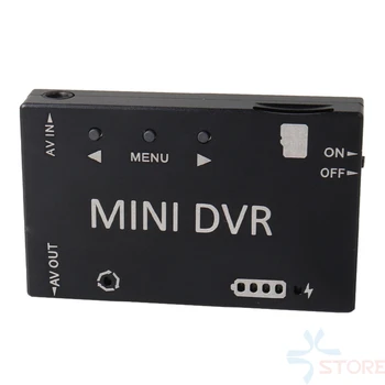 Mini FPV DVR Modülü NTSC / PAL Değiştirilebilir Dahili Pil Video Ses FPV Kaydedici RC Modelleri için Yarış FPV Drone Uçak İHA