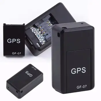 GF07 Manyetik Mini araba takip cihazı GPS Gerçek Zamanlı İzleme Bulucu Cihazı Manyetik GPS Tracker Gerçek zamanlı Araç Bulucu Dropshipping