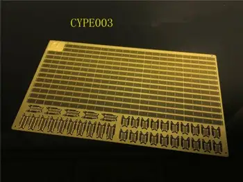 CY CYPE003 Fotoğraf Kazınmış PE Küpeşte ve Merdiven 1/350 Model Gemi için