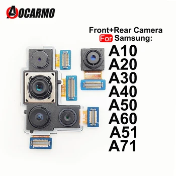 Ana Büyük Arka Kamera Modülü ve Ön kamera kablosu Kablosu Samsung Galaxy A10 A20 A30 A40 A50 A51 A60 A71 Yedek parça