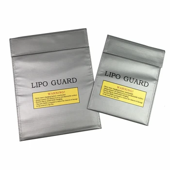 3.7 v 7.4 v 11.1 v Li-Po Pil Yangına dayanıklı çanta Güvenlik Görevlisi Güvenli saklama çantası Şarj Şarj Çuval boyutu (180x230mm ) ( 230x300mm )