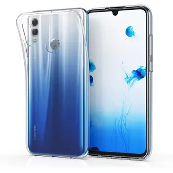 Cep Telefonu Kılıfları için Huawei Onur 10 Lite / P Akıllı 2019 Yumuşak Silikon TPU Kapak Şeffaf Şeffaf Zırh Honor10Lite PSmart2019