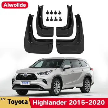 Çamurluklar Toyota Highlander Kluger 2015-2022 İçin Çamur Flap Splash Guard Çamurluklar Ön Arka Çamurluk Oto Styline Araba Aksesuarları