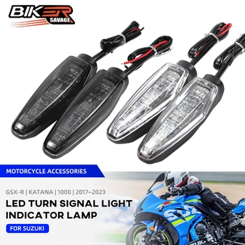 SUZUKİ için GSX-R1000 KATANA 1000 2017-2023 LED dönüş sinyal gösterge ışığı Motosiklet Aksesuarları Flaşör Motokros Lambaları