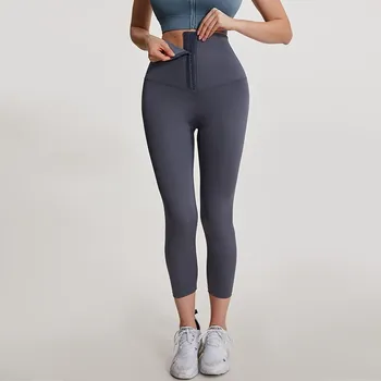 Vansydical Yoga Pantolon Yüksek Bel Sıkıştırma Tayt Sıkı Spor Tayt Push Up Koşu Kadınlar Gym Fitness Korse Spor Pantolon