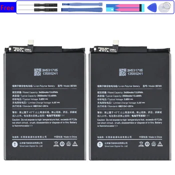 Yedek Pil DC101 Smartisan U3pro U3 pro OD101 OD103 OD105 OS103 OS105 Cep Telefonu 3500mAh Batteria + ücretsiz araçlar