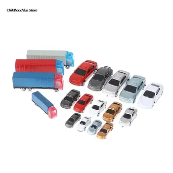 Sıcak!1:100-200 Evcilik Minyatür Araba Kamyon Konteyner Büyük Araç Model Araba Oyuncak Çocuklar Biblo Bebek