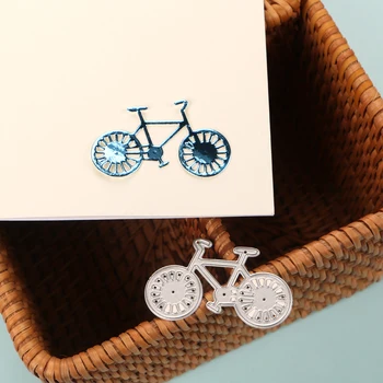 DUOFEN METAL KESME ÖLÜR küçük bisiklet küçük bisiklet stencil DIY koleksiyon defteri kağıdı Albümü 2021 yeni