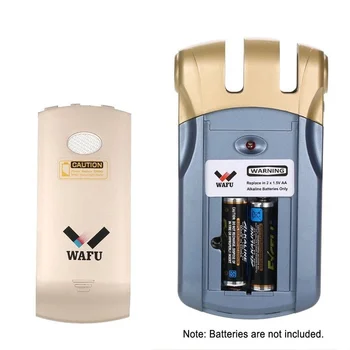 Akıllı Kilit güvenlik kapısı Kurulumu Kolaydır Wafu 018 Pro Elektrikli Kapı Kilidi ile Kablosuz Kontrol uzaktan kumandalı anahtar