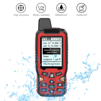 ZL-180 USB El GPS Arazi Alanı Ölçü Navigasyon Parça Alan Hesaplama Metre Arkadan Aydınlatmalı LCD Otomatik Yörünge Ölçer