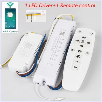 LED tamir parçaları (20-40W)x2 (40-60W)x4 2.4 G Akıllı LED sürücü ile çalışmak çift renk LED şeritler ve çubuklar avizeler vb.