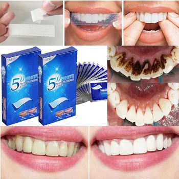5D Diş Beyazlatma Şeritleri Kaldırmak Sarı Plak Lekeleri Aydınlatmak Diş Beyazlatma Kaplamalar Jel Temiz Ağız Hijyeni Seti Diş Bakımı