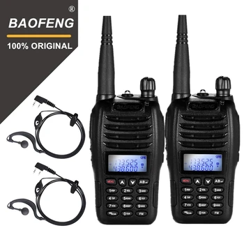 2 ADET BaoFeng BF-B6 el telsizi UV B6 İki Yönlü Telsiz Çift Bant VHF / UHF Woki Toki 5W FM Radyo Alıcı-verici