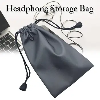 Yıkanabilir Kulaklık Mobil Güç saklama çantası Mobil sabit disk Su Geçirmez Kadife Çanta Naylon Elastik Çanta saklama çantası