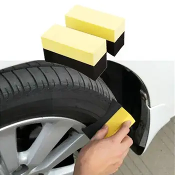 Araba Tekerlek Parlatma Temizleme Sünger Lastik Fırça Yıkama jant kapağı Ağda Oto Fırçalar Aksesuarları Detay Aracı M2T7