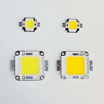 LED COB Çip 10W 20W 30W 50W 70W 100W 29-36V Yüksek Güç Entegre LED Boncuk DIY Aydınlatma Aksesuarları Projektör Spot