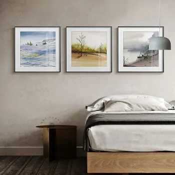 Modern Mevsim Manzara Tuval Boyama Posterler Yeni Moda Duvar Sanatı Resimleri Için Oturma Odası Yatak Odası Yemek Odası Benzersiz Dekor