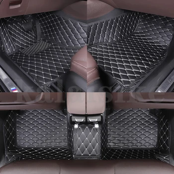 Özel Araba Kat Mat Honda Vezel HRV için tüm model yılı oto aksesuarları styling Halı halı parçaları Yaya Köprüsü halı iç