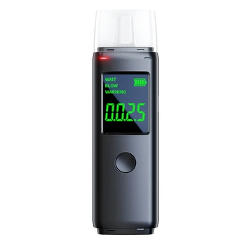 Taşınabilir Nefes Alyzer Şarj Edilebilir Nefes Alkol Test Cihazı Breathalyzer Kişisel ve Profesyonel Kullanım İçin