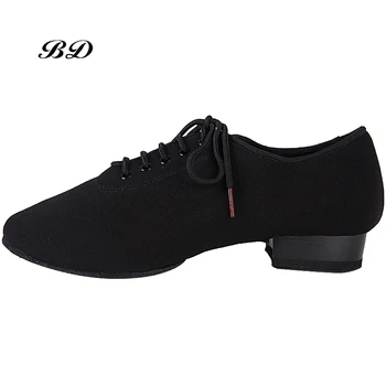 Erkek ayakkabısı Meslek Latin Dans Ayakkabıları Balo Salonu Ayakkabı Modern GB Vals dostluk Yumuşak Inek Derisi Premium Oxford Topuk 2.5 cm BD 309