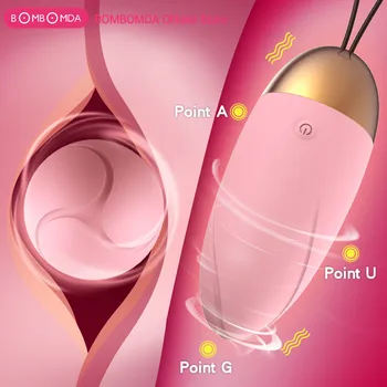 Külot Kablosuz Uzaktan Vibratör Yetişkin çiftler için oyuncaklar Titreşimli Yumurta Giyilebilir Vajina Topları G-spot Klitoris Stimülatörü Kadınlar için